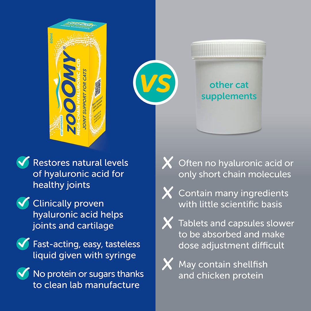 Zooomy Hyaluronic Acid Joint Support for Cats